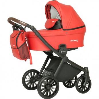 Коляска VERDI Babies Sonic Soft 3 в 1, красная Коляска VERDI Babies Sonic Soft 3 в 1, красная