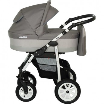 Коляска VERDI Laser 3 в 1, серый со светло-серым Коляска VERDI Laser 3 в 1, серый со светло-серым